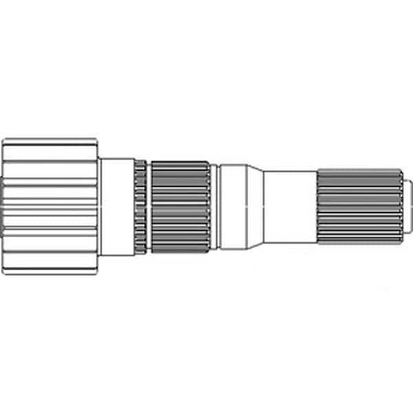 Aftermarket LH Sungear Shaft 94651C2 - main